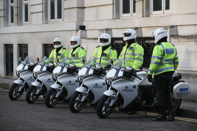 Illustration for article titled Michigan State Cops Prove, Once Again, That Harleys Have No Place On The Police Force